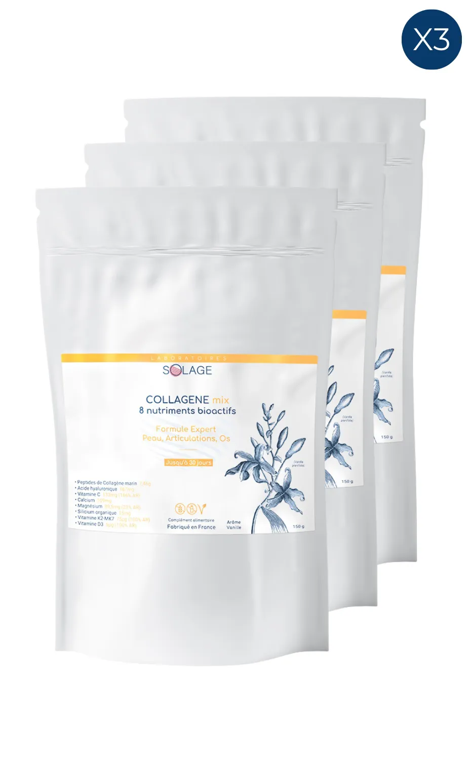 Pack 3x Collagène Mix