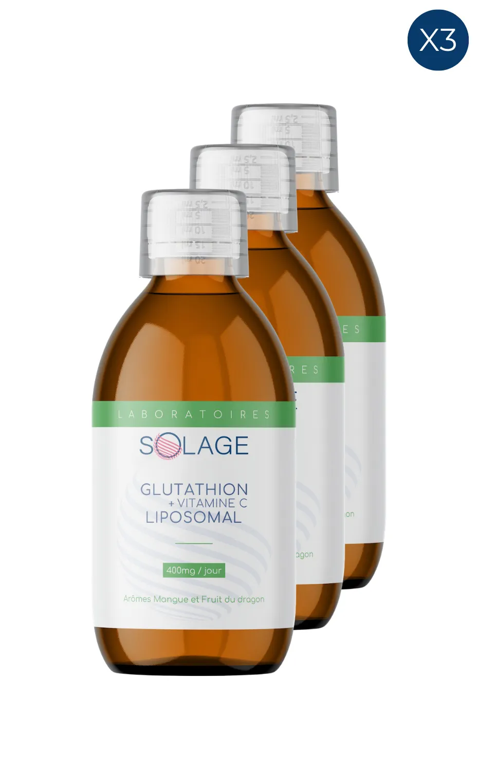 Pack 3x Glutathion