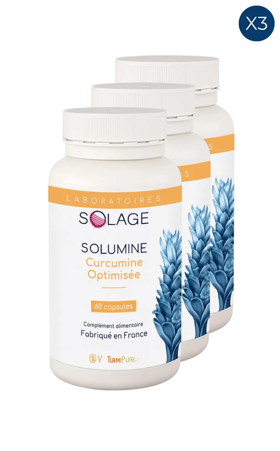 Pack 3x Solumine 60